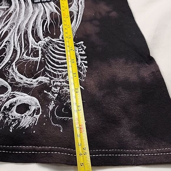 Vampire Freaks metal bat gothic castle red black shirt VampFreaks Small Unisex - Picture 7 of 9